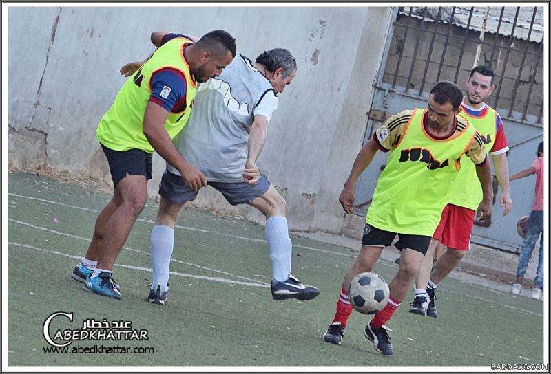 تعادل قدماء نادي شبيبة فلسطين على فريق قدماء نادي الهلال الفلسطيني