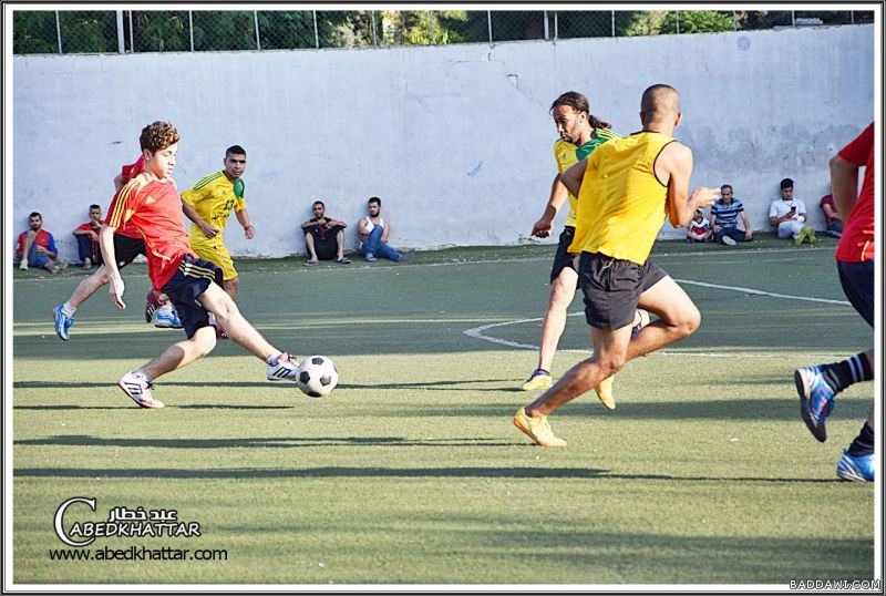 فوز فريق نادي القدس الرياضي على فريق شبيبة فلسطين