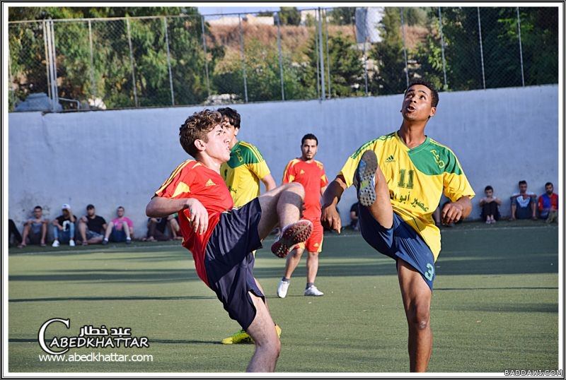 فوز فريق نادي القدس الرياضي على فريق شبيبة فلسطين