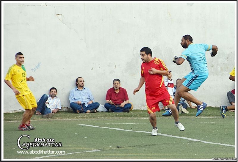 فوز فريق نادي القدس الرياضي على فريق شبيبة فلسطين