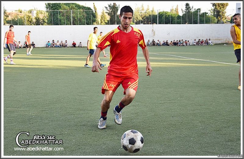 فوز فريق نادي القدس الرياضي على فريق شبيبة فلسطين