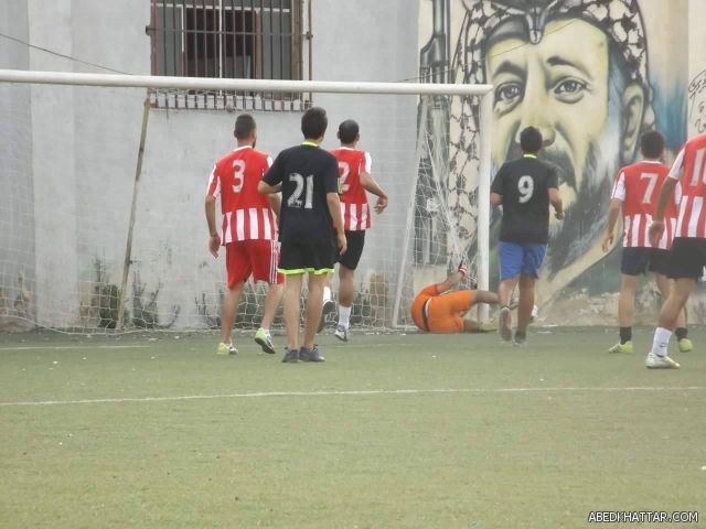 فوز نادي فلسطين على نادي اليرموك