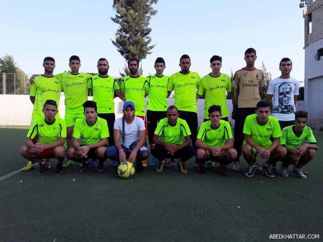 الفرق المتاهله لدور الربع نهائي لدورة الشهيد القائد أبو علي مصطفى ال 15 في مخيم البداوي