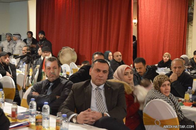 شارك النائب الألماني عبد الكريم عراقي  فلسطيني الاصل بيوم الوفاء لمخيمات اليرموك