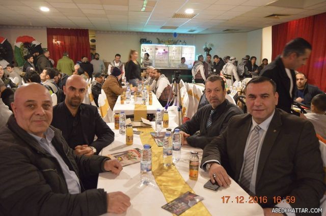 شارك النائب الألماني عبد الكريم عراقي  فلسطيني الاصل بيوم الوفاء لمخيمات اليرموك